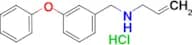 [(3-phenoxyphenyl)methyl](prop-2-en-1-yl)amine hydrochloride