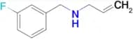 [(3-fluorophenyl)methyl](prop-2-en-1-yl)amine