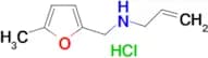 [(5-methylfuran-2-yl)methyl](prop-2-en-1-yl)amine hydrochloride