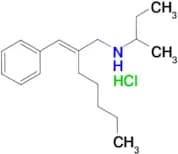 (butan-2-yl)[(2E)-2-(phenylmethylidene)heptyl]amine hydrochloride