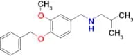 {[4-(benzyloxy)-3-methoxyphenyl]methyl}(2-methylpropyl)amine