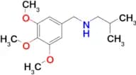 (2-methylpropyl)[(3,4,5-trimethoxyphenyl)methyl]amine