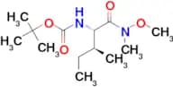Tert-butyl N-[(1S,2S)-1-[methoxy(methyl)carbamoyl]-2-methylbutyl]carbamate