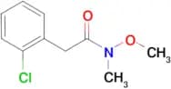 2-(2-chlorophenyl)-N-methoxy-N-methylacetamide