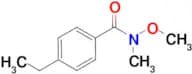 4-ethyl-N-methoxy-N-methylbenzamide