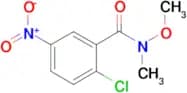 2-chloro-N-methoxy-N-methyl-5-nitrobenzamide