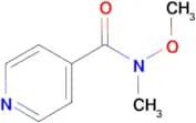 N-methoxy-N-methylpyridine-4-carboxamide