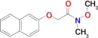 N-methoxy-N-methyl-2-(naphthalen-2-yloxy)acetamide