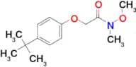 2-(4-tert-butylphenoxy)-N-methoxy-N-methylacetamide