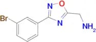 [3-(3-bromophenyl)-1,2,4-oxadiazol-5-yl]methanamine