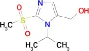 [2-methanesulfonyl-1-(propan-2-yl)-1H-imidazol-5-yl]methanol