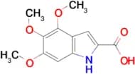 4,5,6-trimethoxy-1H-indole-2-carboxylic acid