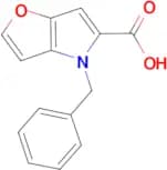 4-benzyl-4H-furo[3,2-b]pyrrole-5-carboxylic acid