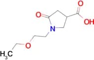 1-(2-ethoxyethyl)-5-oxopyrrolidine-3-carboxylic acid