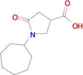 1-cycloheptyl-5-oxopyrrolidine-3-carboxylic acid