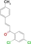 (2E)-1-(2,4-dichlorophenyl)-3-(4-methylphenyl)prop-2-en-1-one