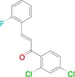 (2E)-1-(2,4-dichlorophenyl)-3-(2-fluorophenyl)prop-2-en-1-one