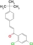 (2E)-3-(4-tert-butylphenyl)-1-(2,4-dichlorophenyl)prop-2-en-1-one