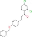 (2E)-3-[4-(benzyloxy)phenyl]-1-(2,4-dichlorophenyl)prop-2-en-1-one