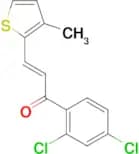 (2E)-1-(2,4-dichlorophenyl)-3-(3-methylthiophen-2-yl)prop-2-en-1-one