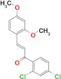 (2E)-1-(2,4-dichlorophenyl)-3-(2,4-dimethoxyphenyl)prop-2-en-1-one