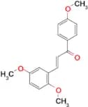 (2E)-3-(2,5-dimethoxyphenyl)-1-(4-methoxyphenyl)prop-2-en-1-one