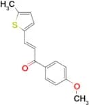 (2E)-1-(4-methoxyphenyl)-3-(5-methylthiophen-2-yl)prop-2-en-1-one