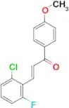 (2E)-3-(2-chloro-6-fluorophenyl)-1-(4-methoxyphenyl)prop-2-en-1-one