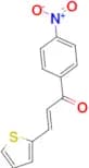 (2E)-1-(4-nitrophenyl)-3-(thiophen-2-yl)prop-2-en-1-one