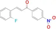 (2E)-3-(2-fluorophenyl)-1-(4-nitrophenyl)prop-2-en-1-one