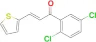 (2E)-1-(2,5-dichlorophenyl)-3-(thiophen-2-yl)prop-2-en-1-one