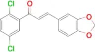 (2E)-3-(2H-1,3-benzodioxol-5-yl)-1-(2,5-dichlorophenyl)prop-2-en-1-one