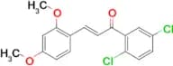 (2E)-1-(2,5-dichlorophenyl)-3-(2,4-dimethoxyphenyl)prop-2-en-1-one