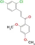 (2E)-3-(2,4-dichlorophenyl)-1-(2,4-dimethoxyphenyl)prop-2-en-1-one