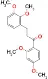 (2E)-3-(2,3-dimethoxyphenyl)-1-(2,4-dimethoxyphenyl)prop-2-en-1-one