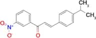 (2E)-1-(3-nitrophenyl)-3-[4-(propan-2-yl)phenyl]prop-2-en-1-one