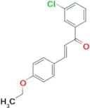 (2E)-1-(3-chlorophenyl)-3-(4-ethoxyphenyl)prop-2-en-1-one