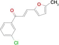 (2E)-1-(3-chlorophenyl)-3-(5-methylfuran-2-yl)prop-2-en-1-one