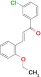 (2E)-1-(3-chlorophenyl)-3-(2-ethoxyphenyl)prop-2-en-1-one