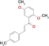 (2E)-1-(2,5-dimethoxyphenyl)-3-(4-methylphenyl)prop-2-en-1-one