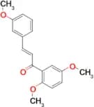 (2E)-1-(2,5-dimethoxyphenyl)-3-(3-methoxyphenyl)prop-2-en-1-one