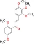 (2E)-1-(2,5-dimethoxyphenyl)-3-(2,3,4-trimethoxyphenyl)prop-2-en-1-one