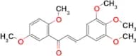 (2E)-1-(2,5-dimethoxyphenyl)-3-(3,4,5-trimethoxyphenyl)prop-2-en-1-one