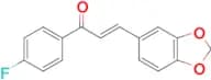 (2E)-3-(2H-1,3-benzodioxol-5-yl)-1-(4-fluorophenyl)prop-2-en-1-one