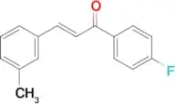 (2E)-1-(4-fluorophenyl)-3-(3-methylphenyl)prop-2-en-1-one