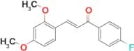(2E)-3-(2,4-dimethoxyphenyl)-1-(4-fluorophenyl)prop-2-en-1-one