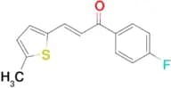 (2E)-1-(4-fluorophenyl)-3-(5-methylthiophen-2-yl)prop-2-en-1-one