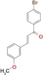 (2E)-1-(4-bromophenyl)-3-(3-methoxyphenyl)prop-2-en-1-one