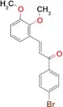 (2E)-1-(4-bromophenyl)-3-(2,3-dimethoxyphenyl)prop-2-en-1-one