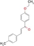(2E)-1-(4-ethoxyphenyl)-3-(4-methylphenyl)prop-2-en-1-one